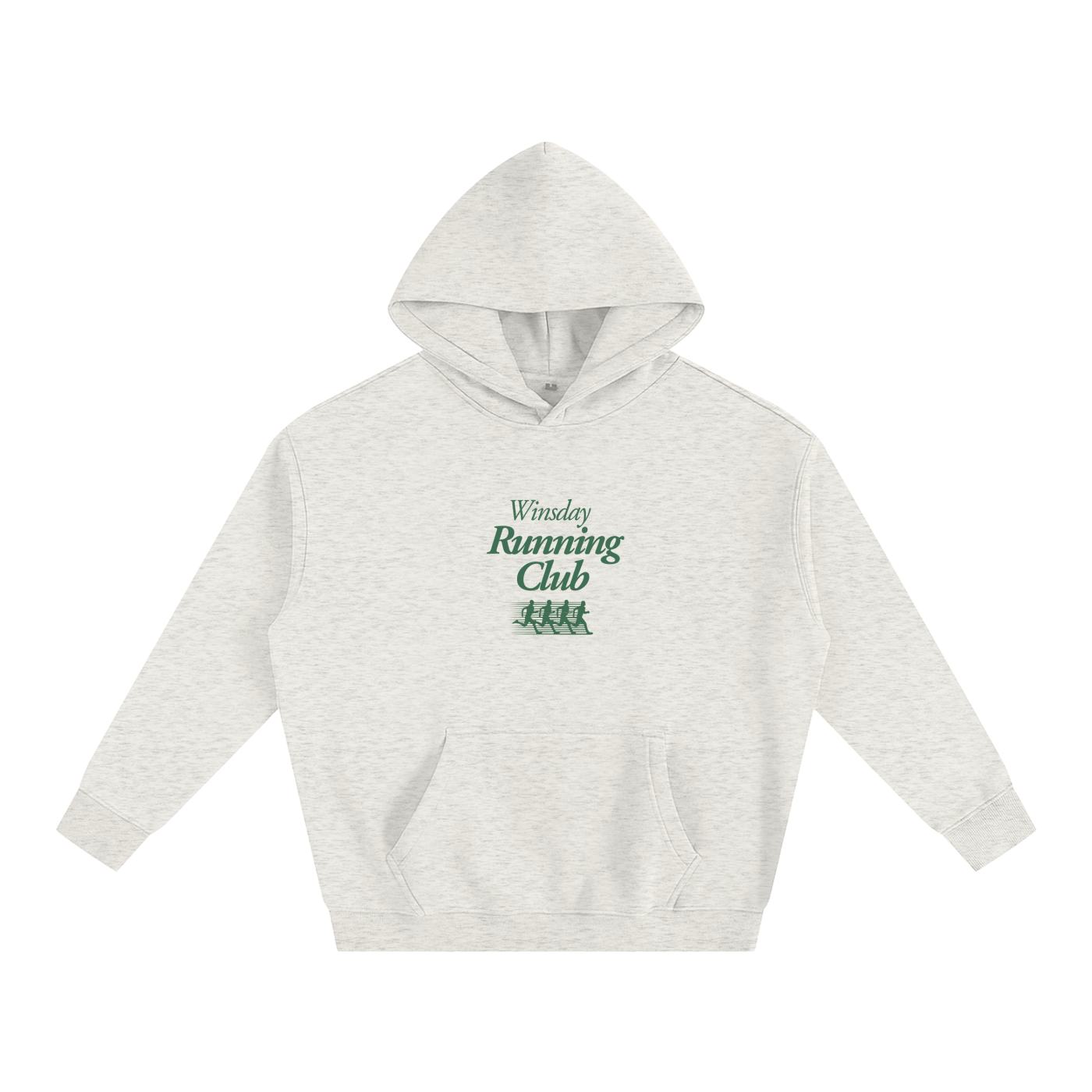 Winsday Running Club Fleeced Hoodie