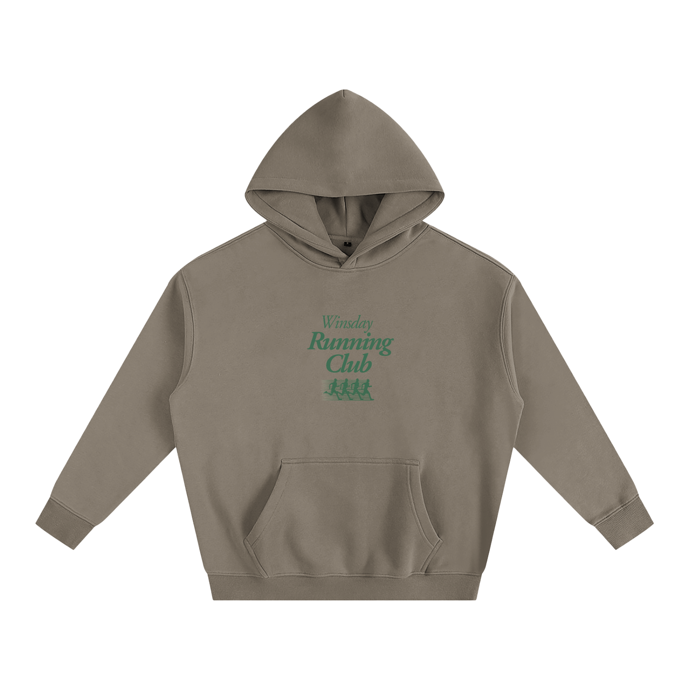 Winsday Running Club Fleeced Hoodie