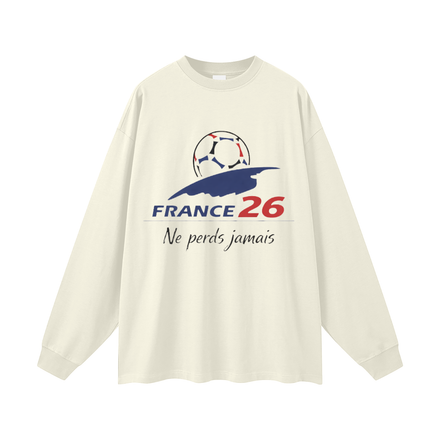 Never Lose  France Long Sleeve T-Shirt