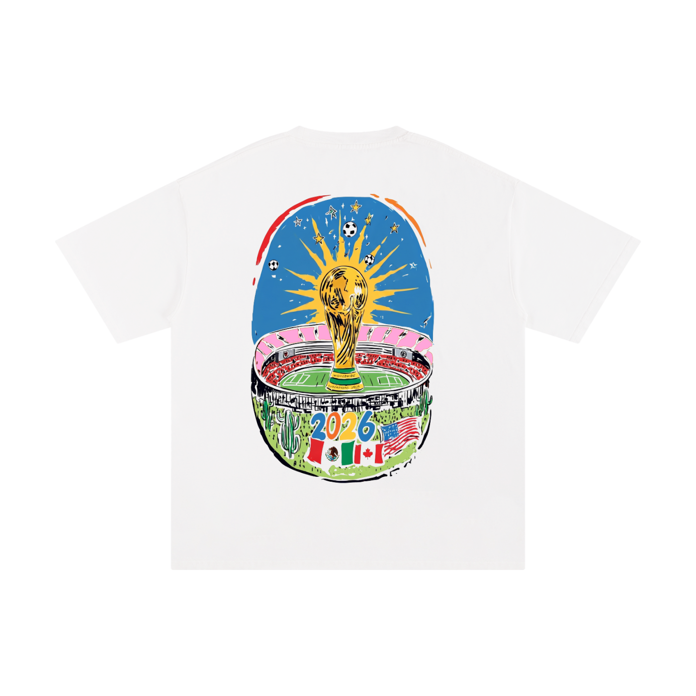 WORLD CUP TROPHY Unisex Pure Cotton T-Shirt