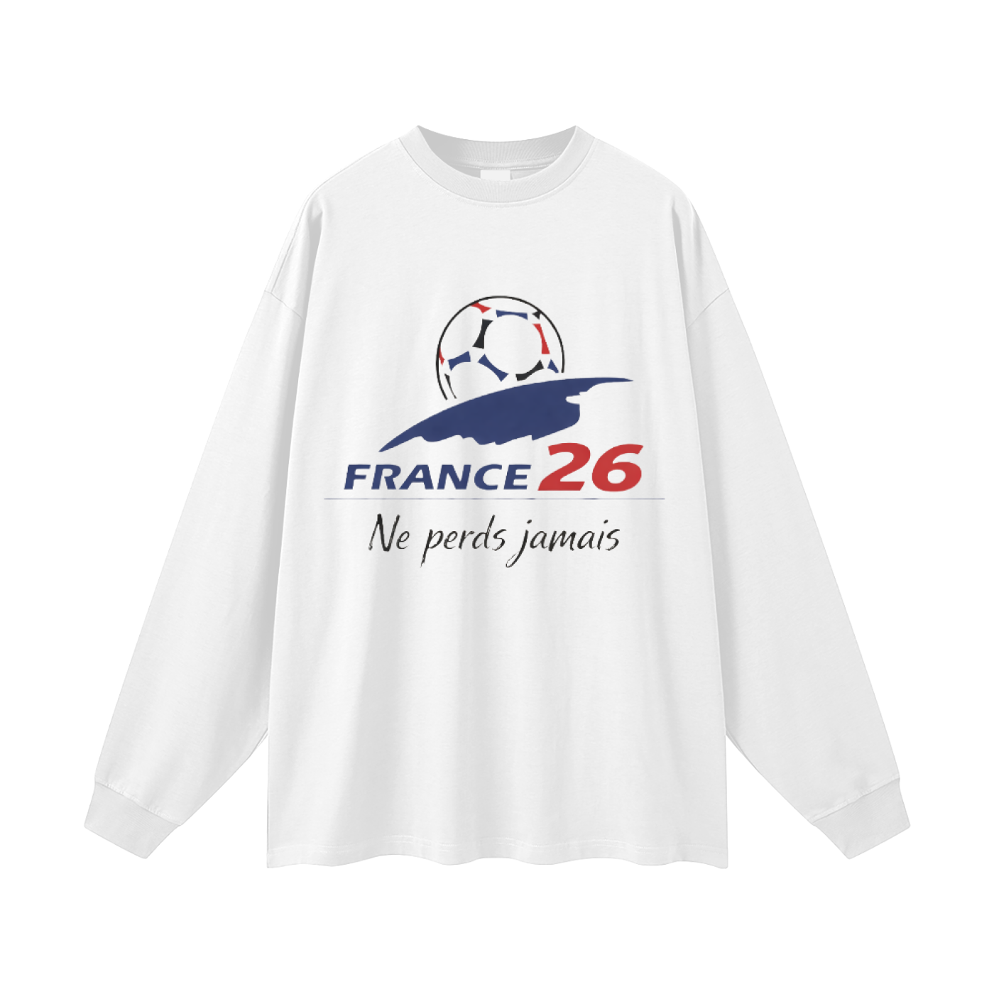 Never Lose  France Long Sleeve T-Shirt
