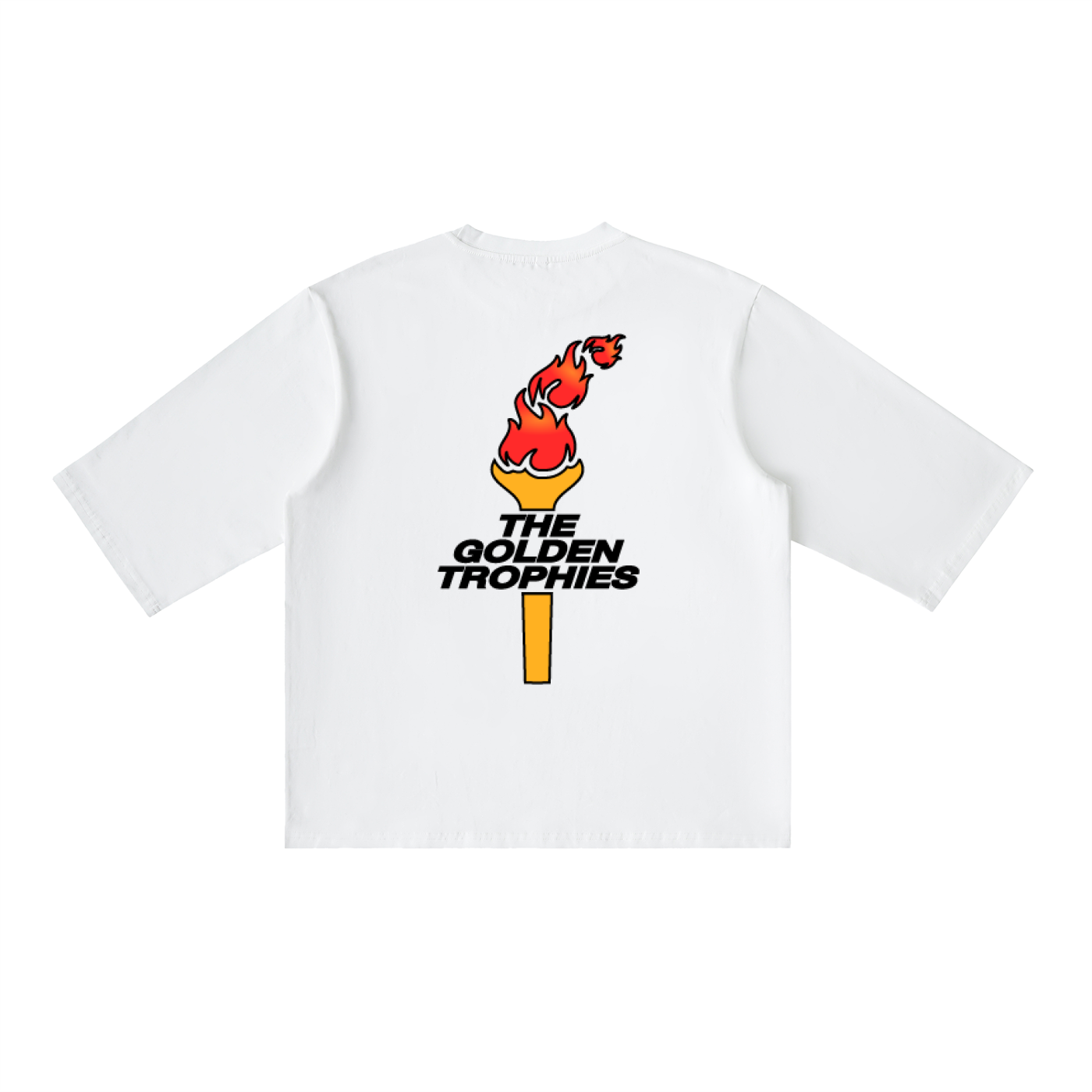 Essential Half Sleeve Ribbed Logo T-Shirt